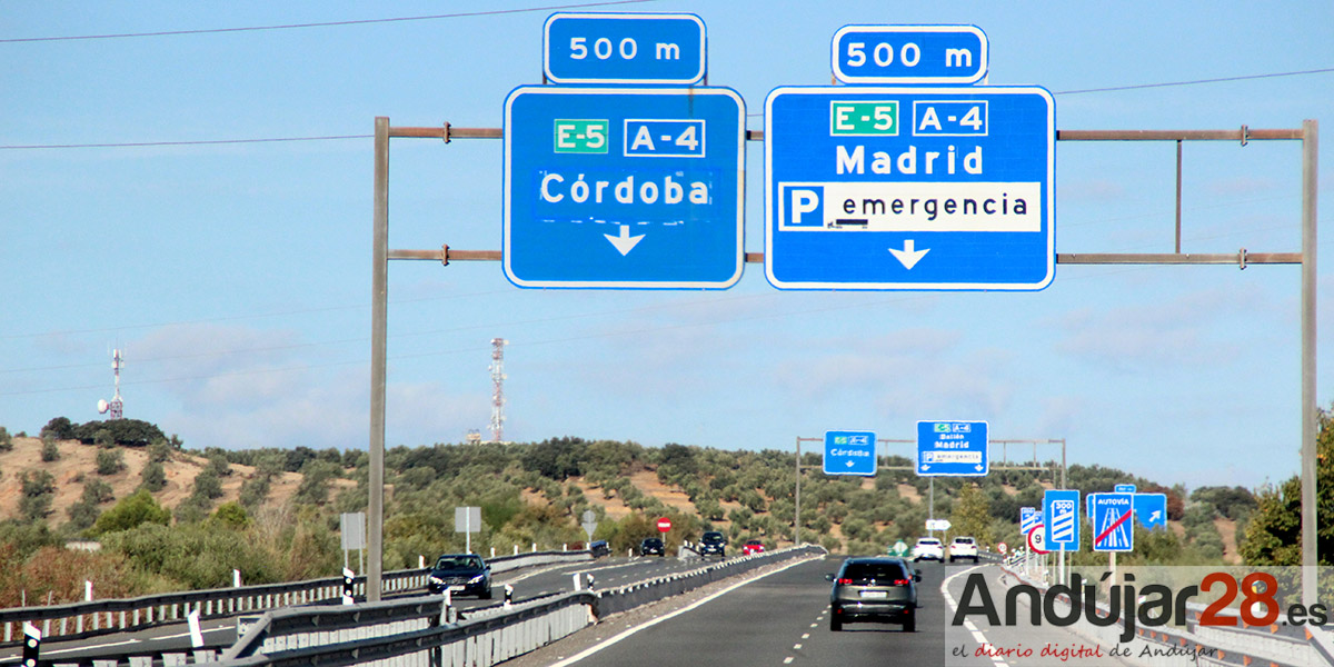 Transportes licita el proyecto de remodelación del enlace entre las autovías A-4 y A-44