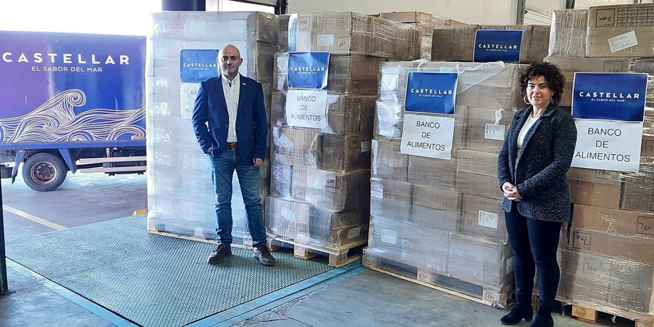 MARISCOS CASTELLAR DONA MÁS DE 5.300 KILOS DE PRODUCTOS AL BANCO DE ALIMENTOS DE JAÉN