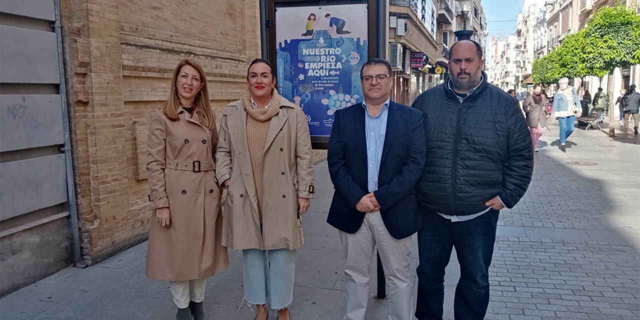 El Ayuntamiento de Andújar y Somajasa inician la campaña “El río empieza aquí” para sensibilizar sobre el uso adecuado de la red de saneamiento