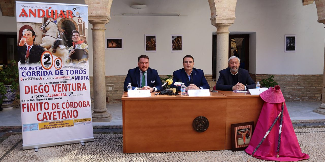 La Plaza de Toros de Andújar tendrá un festejo taurino mixto el próximo sábado 2 de abril