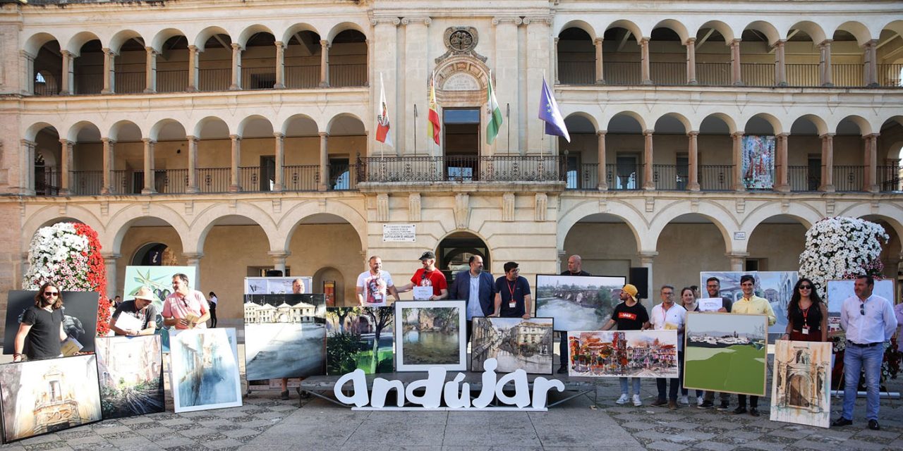 Éxito de participación en el XI Certamen de Pintura Rápida “Luis Aldehuela” de Andújar