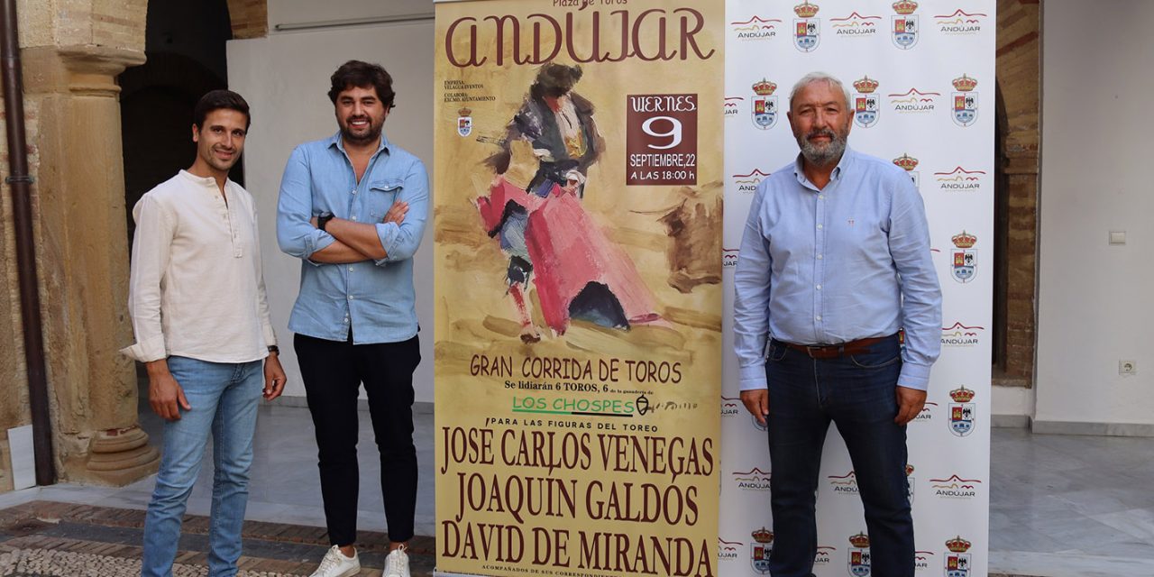 Presentado el festejo taurino para la Feria de Andújar 2022