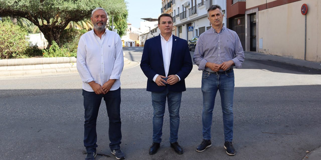 La colaboración entre Diputación Provincial y el Ayuntamiento de Andújar propicia la mejora en varias calles de la localidad