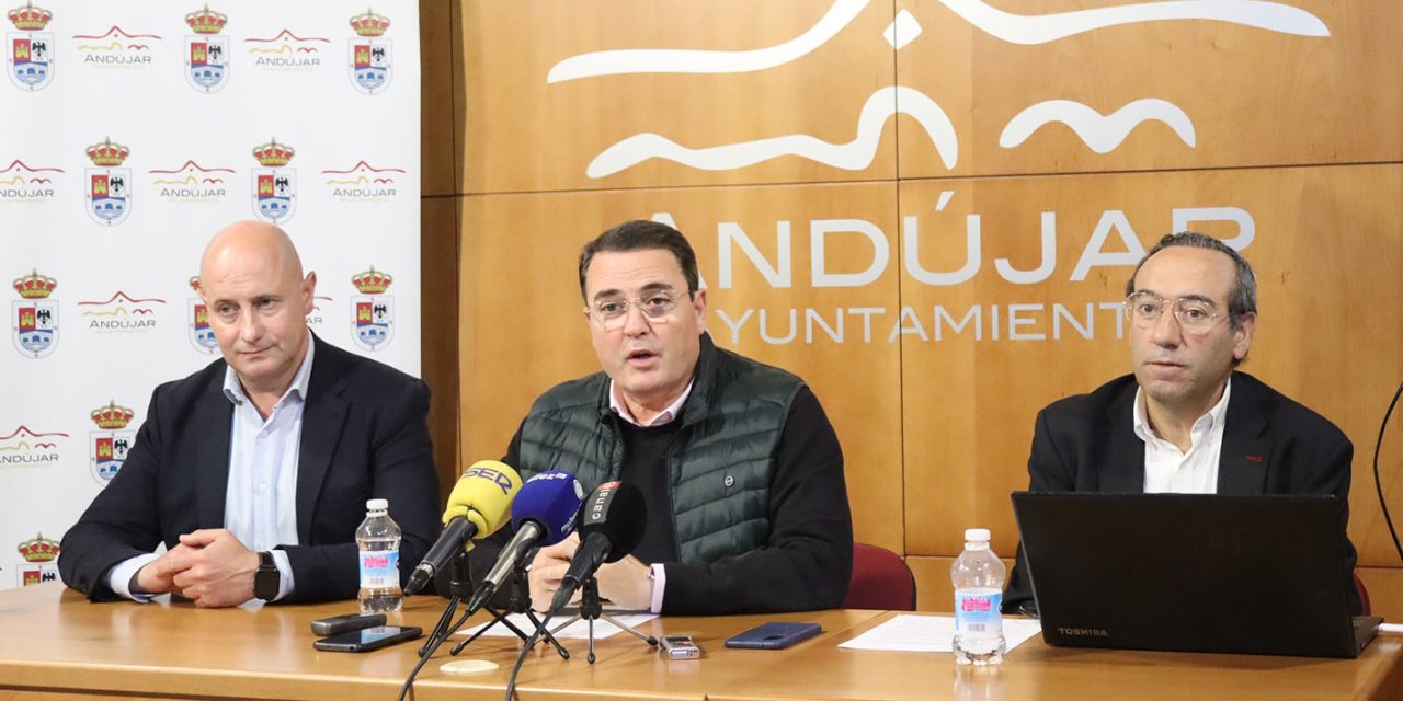 La Diputación de Jaén presenta en Andújar un proyecto de interconexión entre La Fernandina y el Rumblar para paliar las consecuencias de la sequía