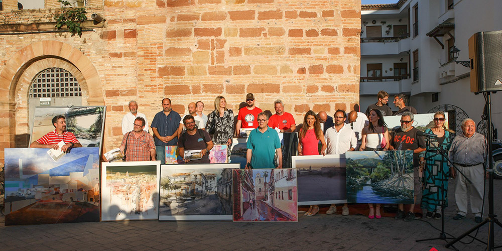 Más de 80 artistas participan en el XII Certamen de Pintura Rápida al aire libre “Luis Aldehuela”