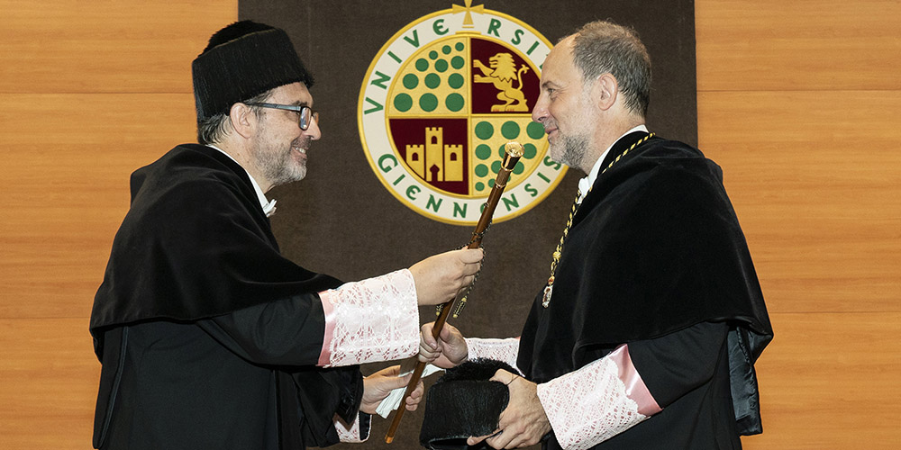 Nicolás Ruiz investido como Rector de la Universidad de Jaén